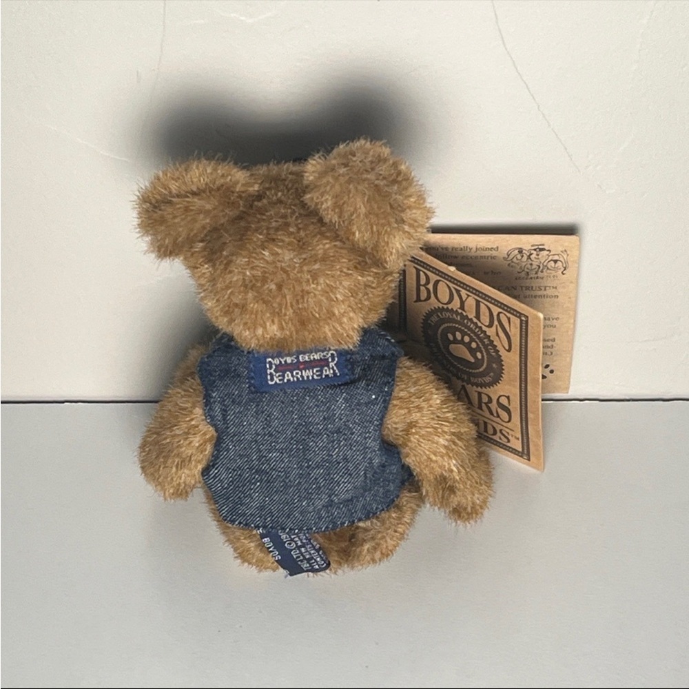 Boyds Bears Raeburn 7" 1997 Retired Fully Jointed Plush Bear With Tags - Picture 5 of 8